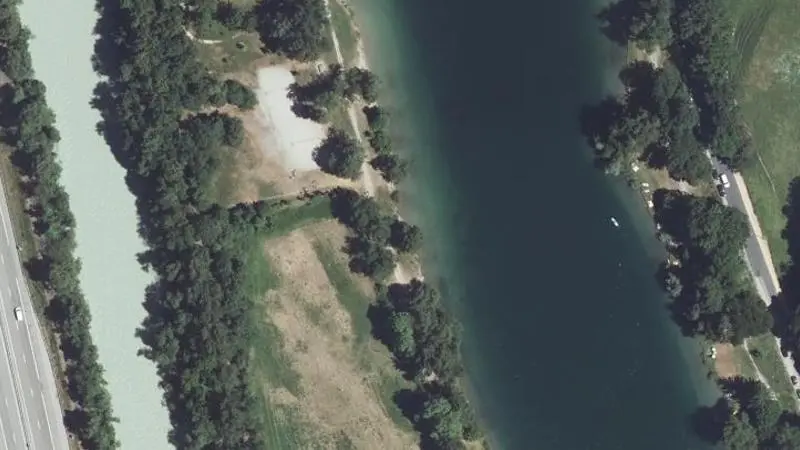 Vue aérienne : 2e Lac des Ilettes