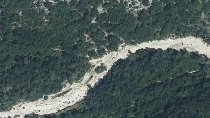 Vue aérienne : Plage de l'Ibie