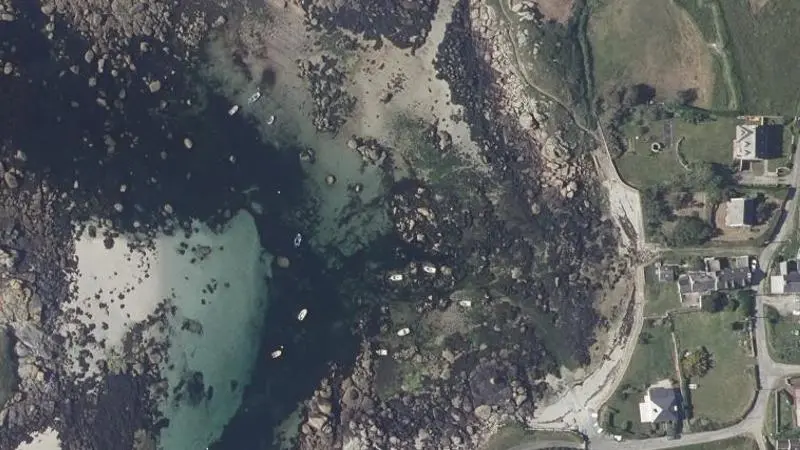 Vue aérienne : Mazou