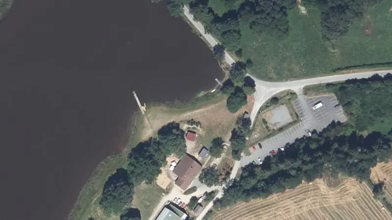 Vue aérienne : La Naute