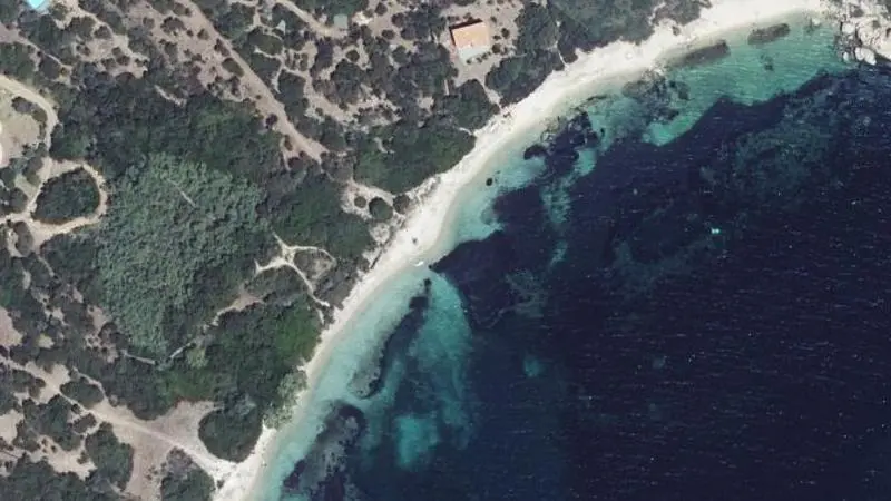 Vue aérienne : Plage de la Tour