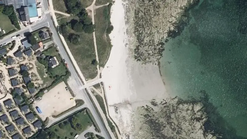 Vue aérienne : Le Vahidy