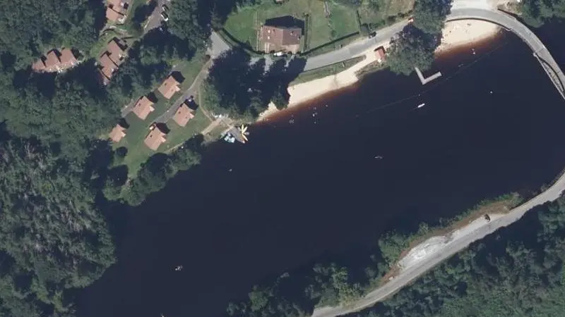 Vue aérienne : Le Pont