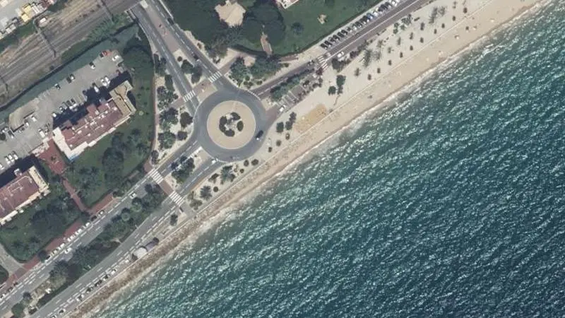 Vue aérienne : Trou de l'Ancre