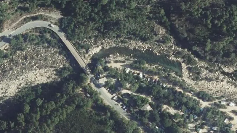 Vue aérienne : Plage de la Solenzara