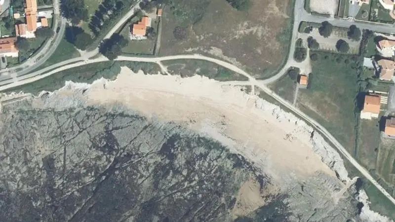 Vue aérienne : L'Anse du Sud