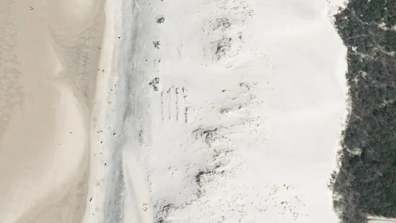 Vue aérienne : Carcans Ocean