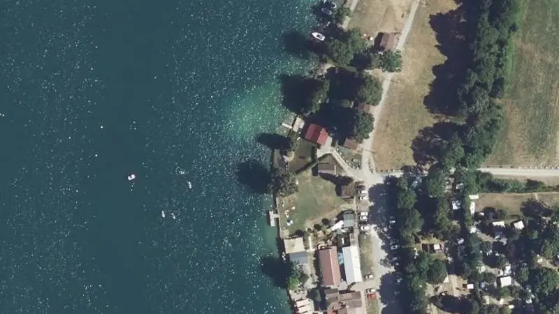 Vue aérienne : Talloires Espace Lac-Cassines