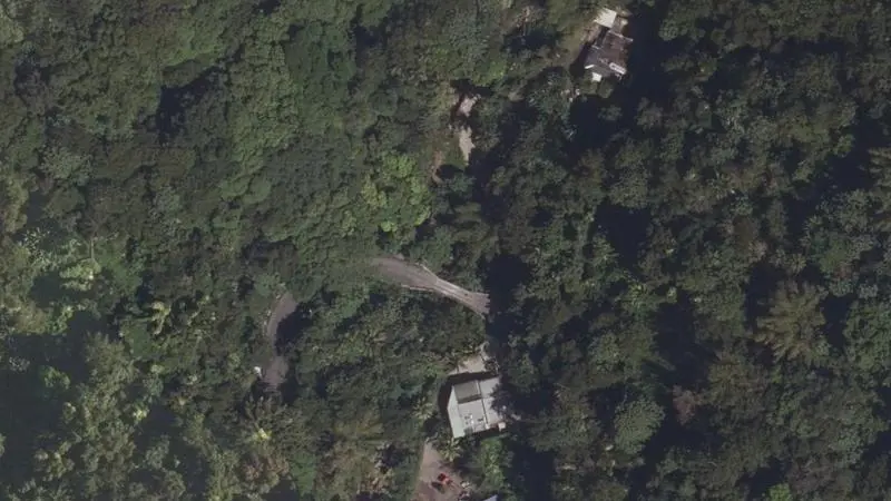 Vue aérienne : Bassin public de Dolé