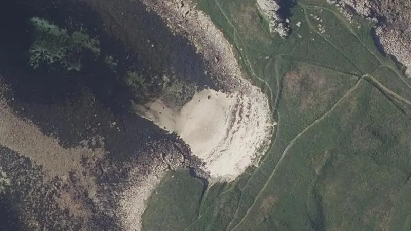 Vue aérienne : Redan