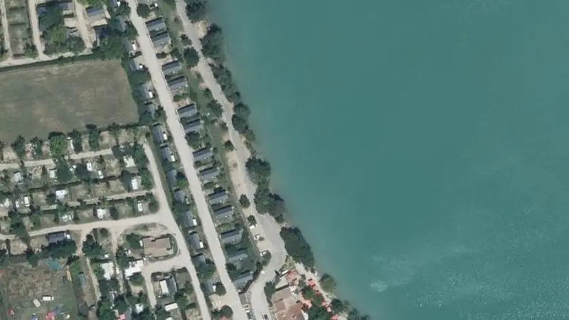 Vue aérienne : Etang de la Bonde