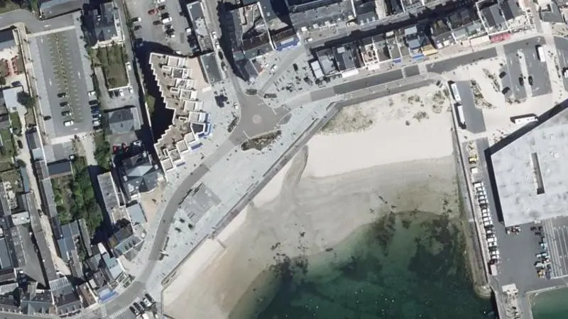 Vue aérienne : Cani-Plage