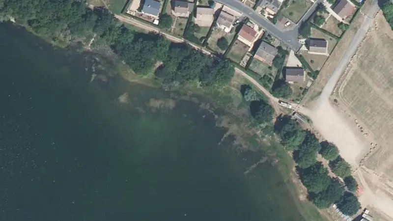 Vue aérienne : Etang de Torcy Neuf