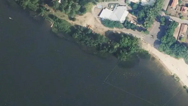 Vue aérienne : Lac de Vielle