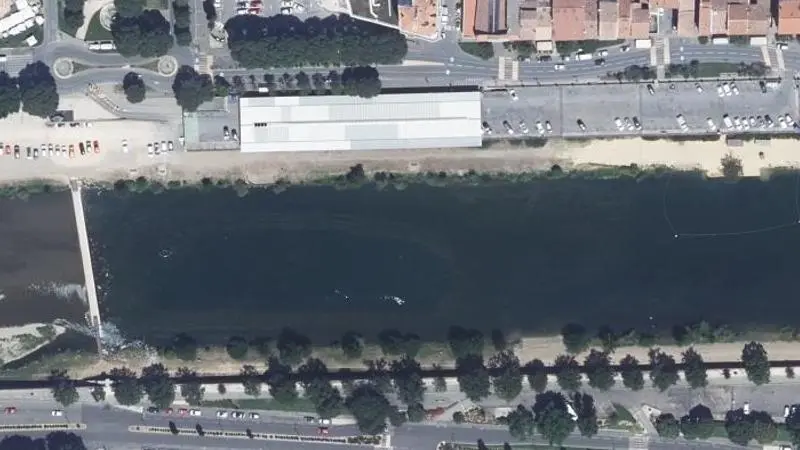 Vue aérienne : Le Plan d'eau de la Prairie