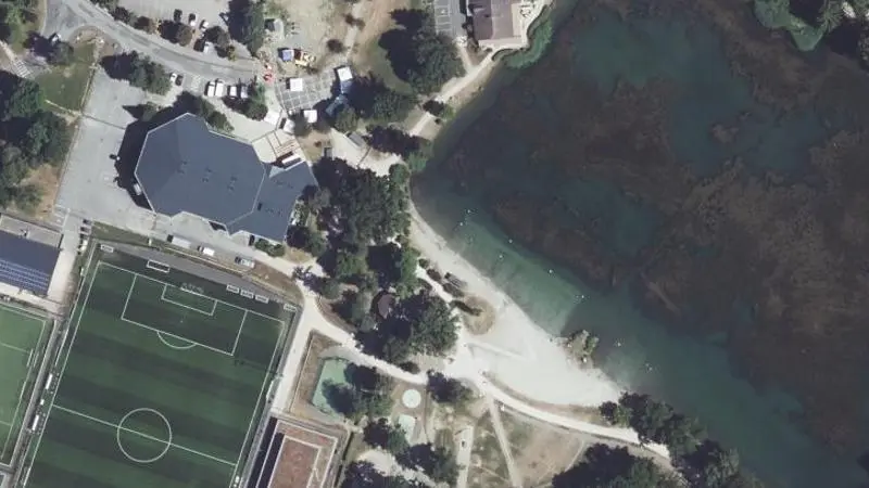Vue aérienne : Thyez Municipale