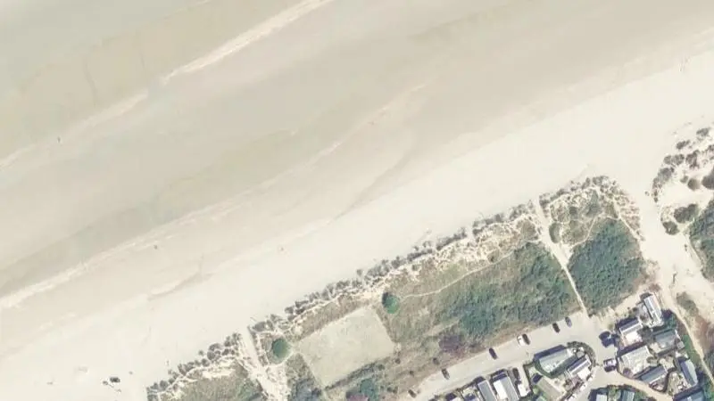 Vue aérienne : Le Perroquet - Bray-Dunes