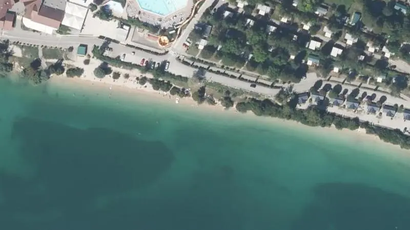 Vue aérienne : La Pergola