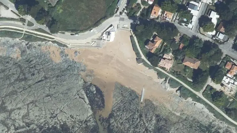 Vue aérienne : Port Meleu
