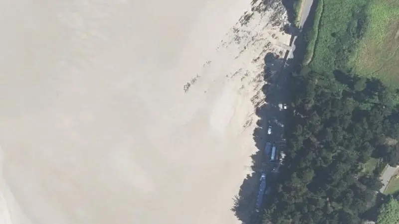 Vue aérienne : Les Roches d'Argent