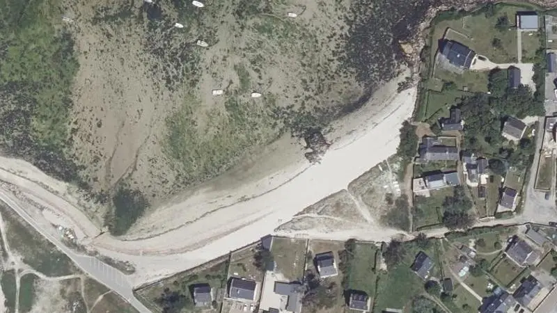 Vue aérienne : Rochard