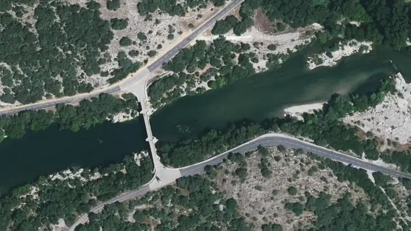 Vue aérienne : Herault-St Etienne d'Issensac
