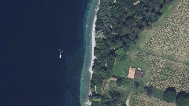 Vue aérienne : Thonon Pinede