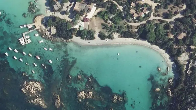 Vue aérienne : Santa Giulia Marine