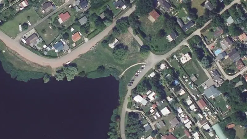 Vue aérienne : Etang de Dieffenbach