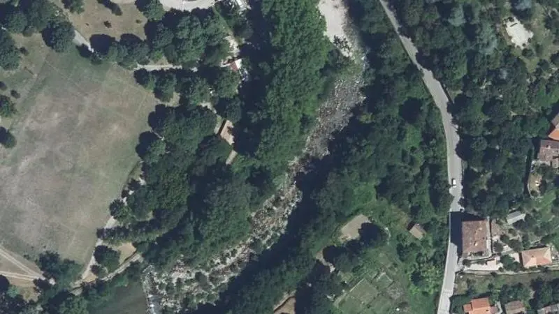 Vue aérienne : Le Pont Vieux