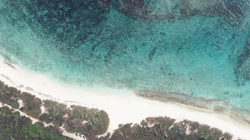 Vue aérienne : Anse a la Gourde