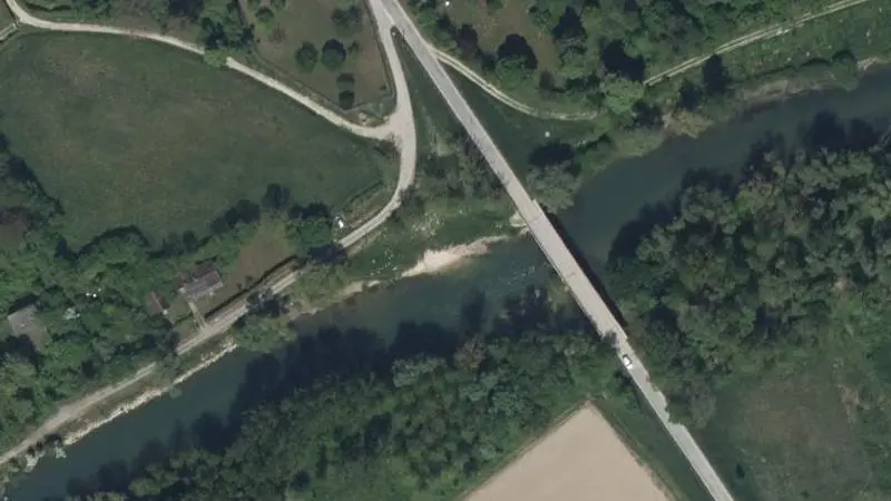 Vue aérienne : Plage de l'Aube