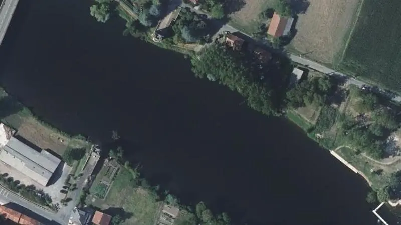 Vue aérienne : Le Pont