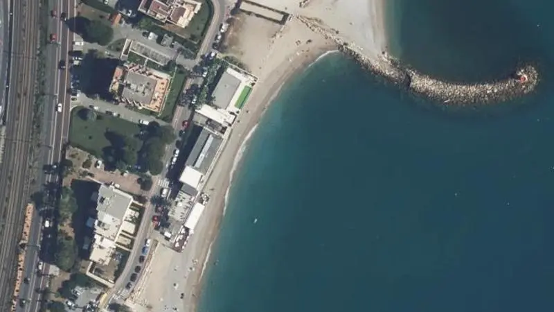 Vue aérienne : LA BATTERIE (ex pierre au tambour)