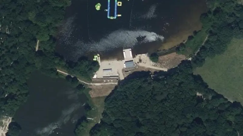 Vue aérienne : Plage de Saint-Julien-des-Landes