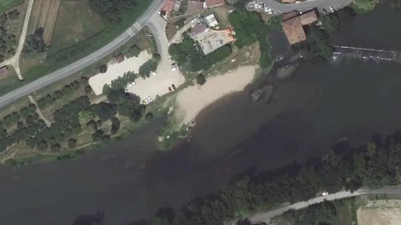 Vue aérienne : Ardus Plage