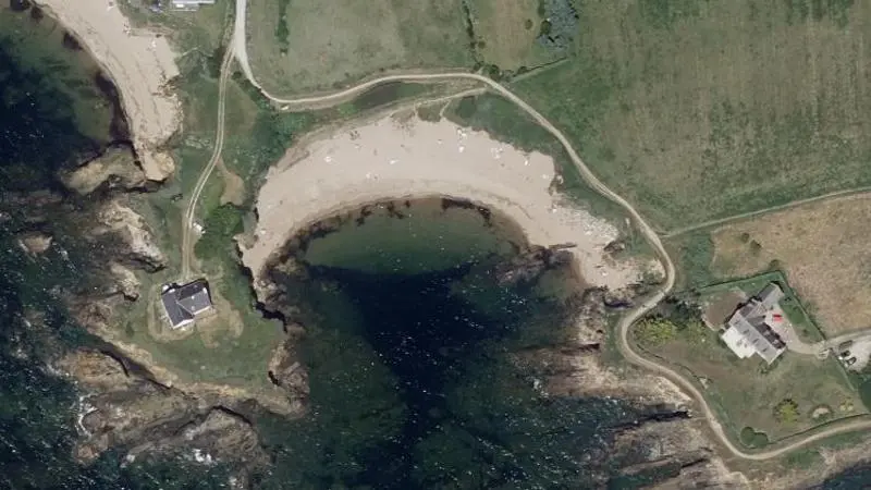 Vue aérienne : Porsguerrec