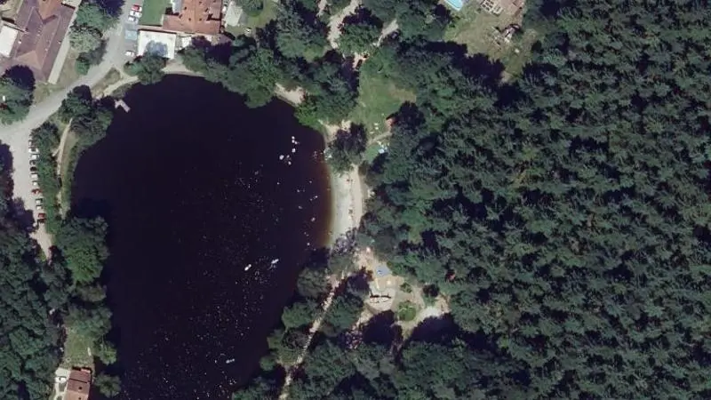 Vue aérienne : Etang de Hasselfurth