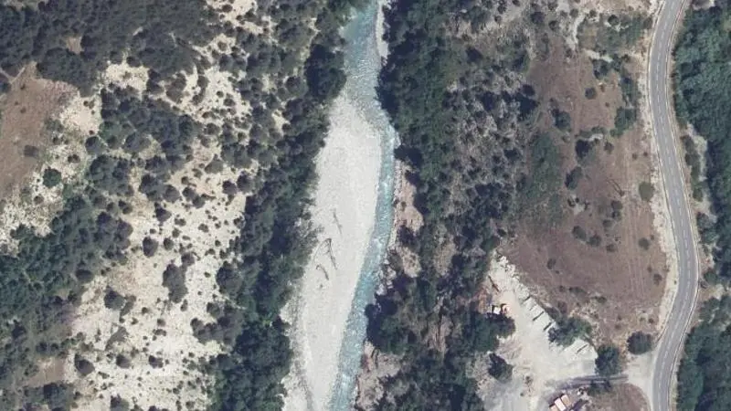 Vue aérienne : Plage de la Gyronde