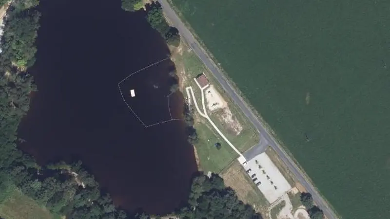 Vue aérienne : Etang du Puy-Chaumartin