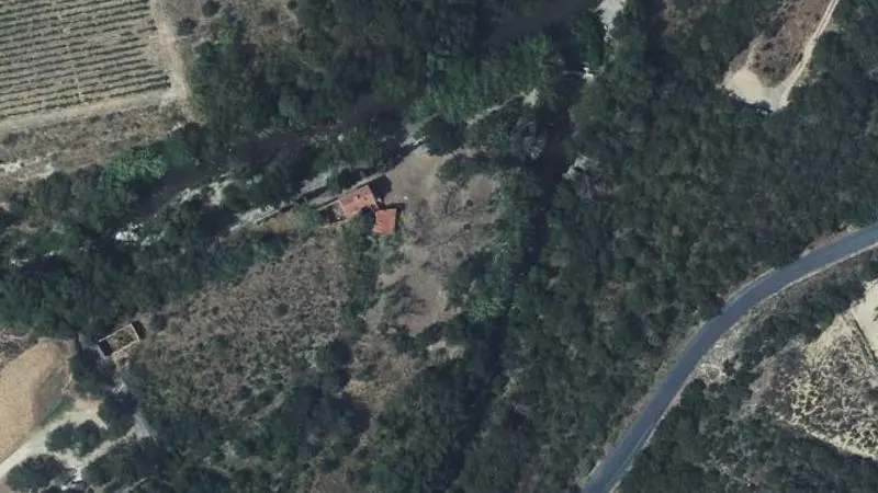 Vue aérienne : LE MOULIN (la desix) ANSIGNAN