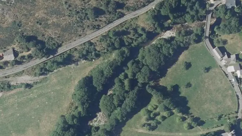 Vue aérienne : Castelviel