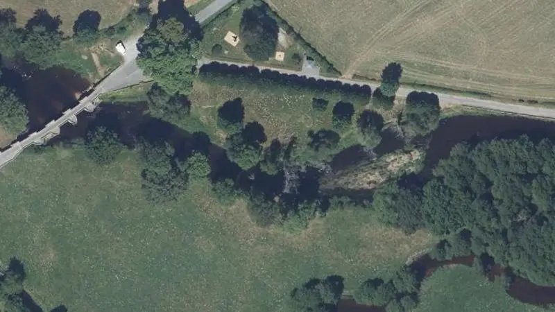 Vue aérienne : Plage de la Creuse