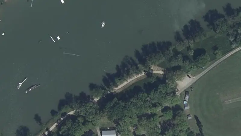 Vue aérienne : Lac du Moulineau