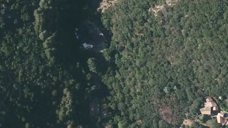 Vue aérienne : Arles-Gorges