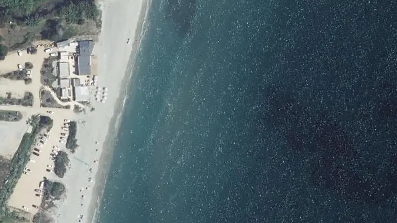 Vue aérienne : Plage Caravelle Nord