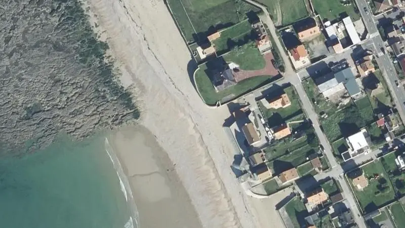 Vue aérienne : Audresselles Centre Plage