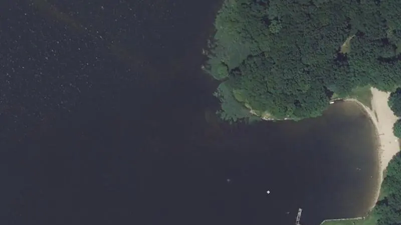 Vue aérienne : Etang du Stock