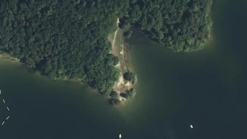 Vue aérienne : Plage de Rénac