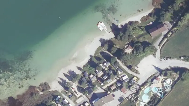 Vue aérienne : Plage les Perrieres